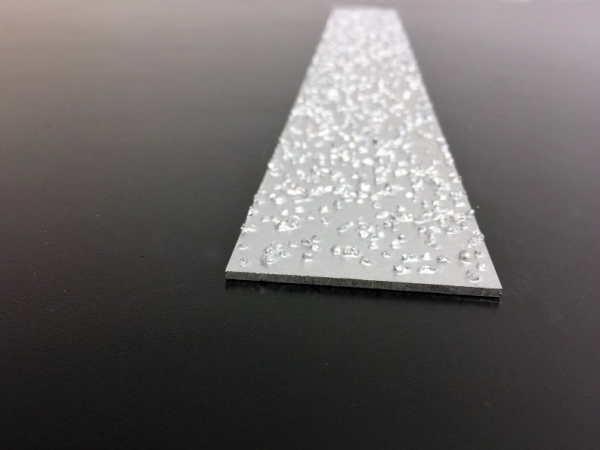 Tiras antideslizantes inoxidables de 0.8 mm